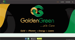 Desktop Screenshot of goldengreen.com